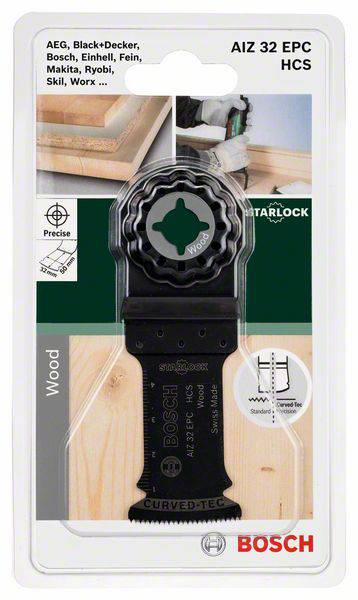 Bosch Accessories 2609256947 AIZ 32 EC HCS Merülő fűrészlap 32 mm 1 db 2. kép
