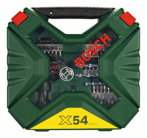 Bosch Accessories 2607010610 X-Line 54 részes Univerzális fúrókészlet 2. kép