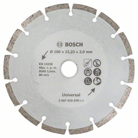 Bosch Accessories 2607019476 Bosch Power Tools Gyémánt bevonatú vágótárcsa 1 db