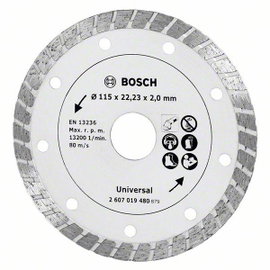 Bosch Accessories 2607019480 Bosch Power Tools Gyémánt bevonatú vágótárcsa 1 db