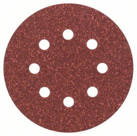 Bosch Accessories 2607019492 Excenter csiszolópapír Tépőzárral, Lyukas Szemcsézet (num) 60 (Ø) 125 m