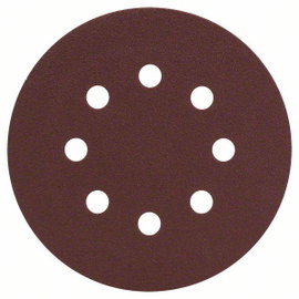 Bosch Accessories 2607019494 Excenter csiszolópapír Tépőzárral, Lyukas Szemcsézet (num) 120 (Ø) 125 