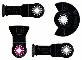 Bosch Accessories 2608661696 GOP-Zubehör Boden-/Einbau-Set 4-tlg. Többfunkciós szerszám tartozék kés