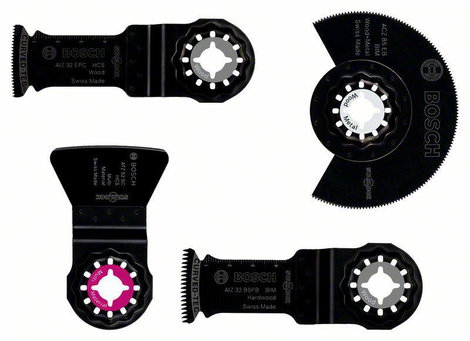 Bosch Accessories 2608661696 GOP-Zubehör Boden-/Einbau-Set 4-tlg. Többfunkciós szerszám tartozék kés