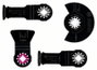 Bosch Accessories 2608661696 GOP-Zubehör Boden-/Einbau-Set 4-tlg. Többfunkciós szerszám tartozék kés bélyegkép