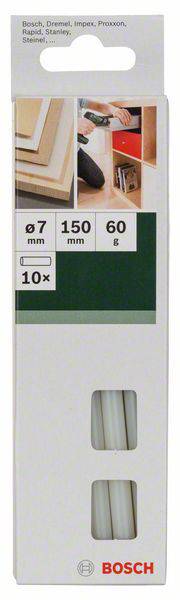 Bosch Accessories 2609256A03 Ragasztópisztoly rúd 7 mm 150 mm Átlátszó (tejszerű) 60 g 10 db 2. kép