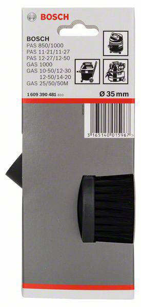 Szívókefe - 35 mm Bosch Accessories 1609390481 Ø 35 mm 2. kép