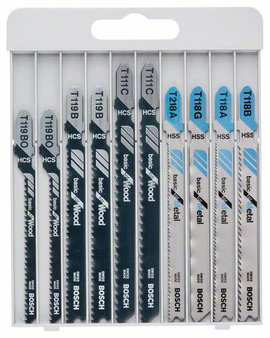 Bosch Accessories 2607010630 10 részes Basic for Metal and Wood szúrófűrészlap-készlet - T 119 BO  T