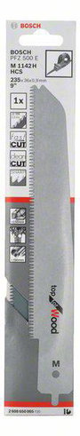 Bosch Accessories 2608650065 Szablyafűrészlap M 1142 H, PFZ 500 E Bosch multifűrészhez - Top for Woo 2. bélyegkép