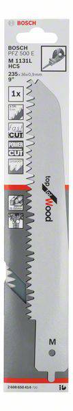 Bosch Accessories 2608650414 Fűrészlap M 1131 L a PFZ 500 E Bosch multifűrészhez - Top for Wood Fűré 2. kép
