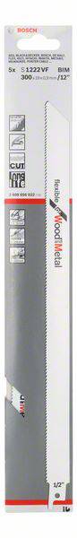 Bosch Accessories 2608656022 Szablyafűrészlap S 1222 VF - Flexible for Wood and Metal Fűrészlap hoss 2. kép