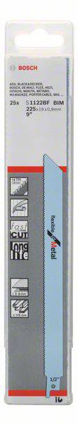Bosch Accessories 2608657552 Szablyafűrészlap S 1122 BF - Flexible for Metal 25 db 2. kép