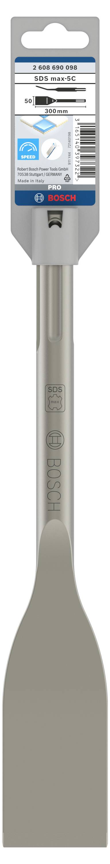 Bosch Accessories 2608690098 SDS-Max-Fliesenmeissel 50x300mm Csempevéső 50 mm Teljes hossz 300 mm SD 3. kép