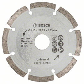 Bosch Accessories 2607019474 Bosch Power Tools Gyémánt bevonatú vágótárcsa 1 db