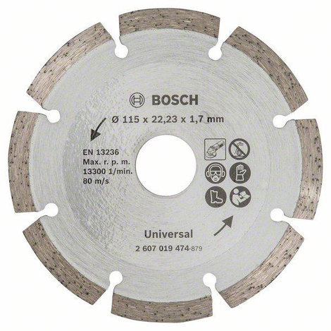 Bosch Accessories 2607019474 Bosch Power Tools Gyémánt bevonatú vágótárcsa 1 db