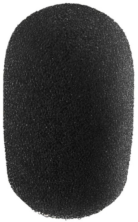 Monacor WS-300/SW Mikrofon szélvédő Ø:17 mm
