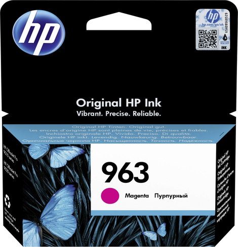 HP Tinta 963 Eredeti Bíbor 3JA24AE 2. kép