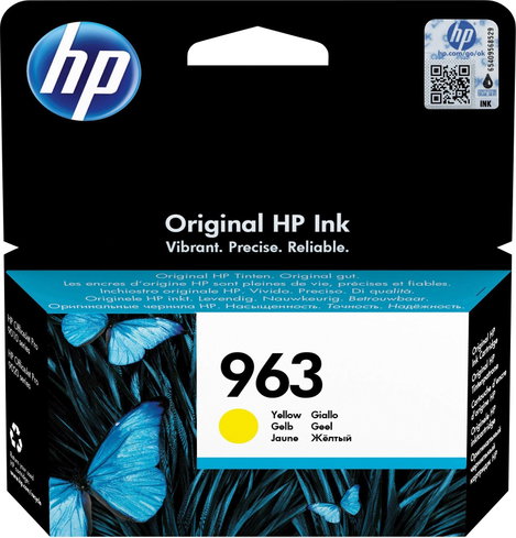 HP Tinta 963 Eredeti Sárga 3JA25AE 2. kép