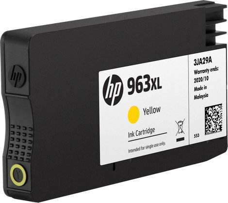 HP Tinta 963XL Eredeti Sárga 3JA29AE 2. kép