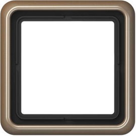 Jung CD581GB Borítás Keret 1 részes Bronz