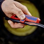 Knipex 16 95 02 SB ErgoStrip Kábel csupaszoló Alkalmas Kerek vezetékek, Nedves helyiség kábel, Adtav 2. bélyegkép