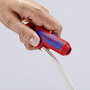 Knipex 16 95 02 SB ErgoStrip Kábel csupaszoló Alkalmas Kerek vezetékek, Nedves helyiség kábel, Adtav 3. bélyegkép