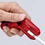 Knipex 16 95 02 SB ErgoStrip Kábel csupaszoló Alkalmas Kerek vezetékek, Nedves helyiség kábel, Adtav 5. bélyegkép
