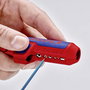 Knipex 16 95 02 SB ErgoStrip Kábel csupaszoló Alkalmas Kerek vezetékek, Nedves helyiség kábel, Adtav 7. bélyegkép