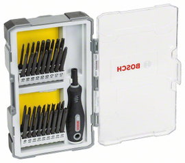 Bosch Accessories Bosch Power Tools 2607017320 Bit készlet 37 részes Egyeneshornyú, Kereszthornyú Ph