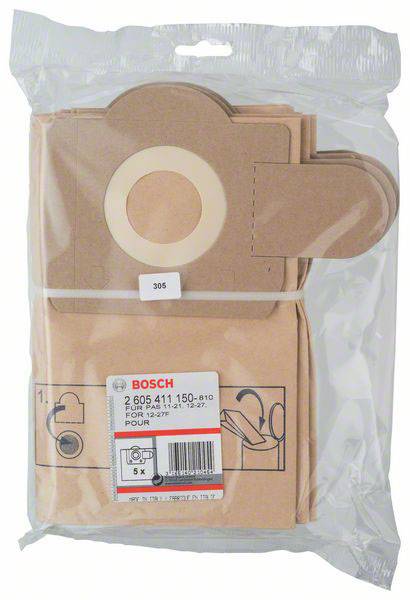 Papír-szűrőtasak - - Bosch Accessories 2605411150 2. kép