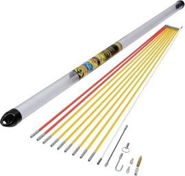 A MightyRod PRO kábelhúzó készlet 10 m-es szabvány T5421 C.K 1 db