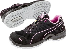 PUMA Fuse TC Pink Wns Low 644110-39 ESD Biztonsági cipő S1P Cipőméret (EU): 39 Fekete, Rózsa 1 db