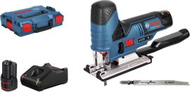 Bosch Professional Akku-Stichsäge GST 12V-70 2x3,0Ah, LG, L-BOXX Akkus beszúrú fűrész 06015A1005