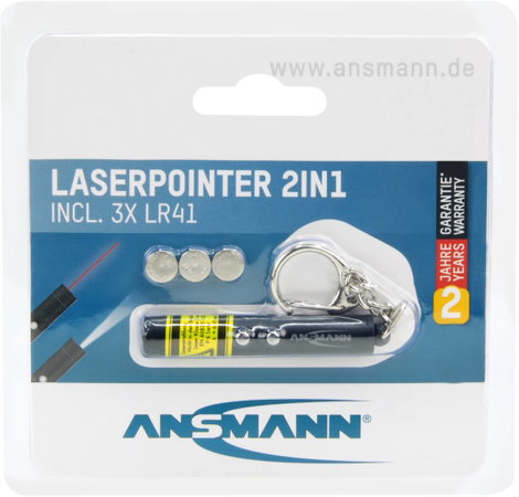 Lézer pointer és zseblámpa max. hatótáv 50 m Ansmann 2in1 7. kép