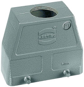 Csőcsonkos készülékház 19 30 010 0428 Harting 1 db