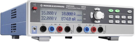 Rohde & Schwarz HMP2020 Labortápegység, szabályozható 32 V (max.) 10 A (max.) 188 W Távirányítható,