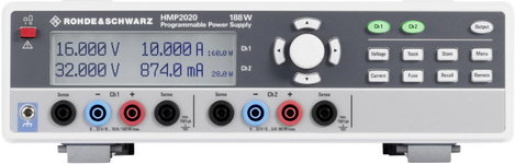 Rohde & Schwarz HMP2020 Labortápegység, szabályozható 32 V (max.) 10 A (max.) 188 W Távirányítható, 2. kép