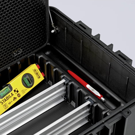 Villanyszerelő szerszámos hordtáska, üres, Knipex Robust 45 00 21 37 LE 2. kép