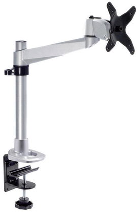 SpeaKa Professional Swivel monitor tartó, állítható magassággal, asztalra szerelhető, Grommet- és C 