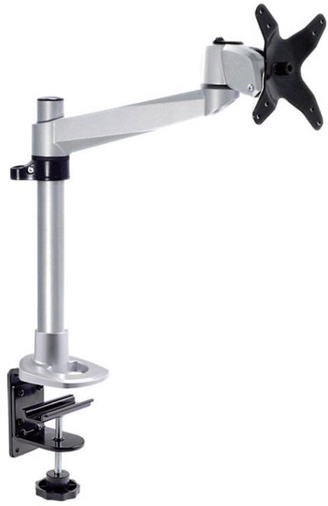 SpeaKa Professional Swivel monitor tartó, állítható magassággal, asztalra szerelhető, Grommet- és C