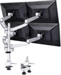 SpeaKa Professional SuperSwivel 4 részes monitor tartó, asztalra szerelhető gáznyomásos technikával, 2. bélyegkép