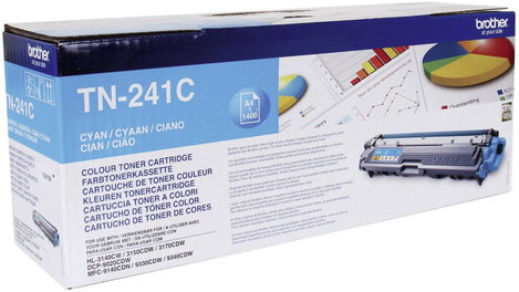 Brother Toner TN-241C Eredeti Cián 1400 oldal TN241C 2. kép
