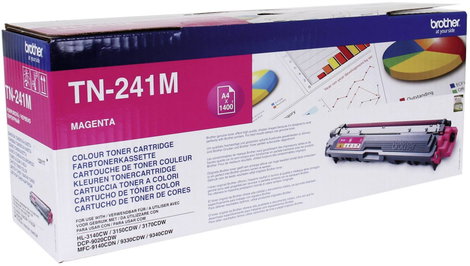 Brother Toner TN-241M Eredeti Bíbor 1400 oldal TN241M 2. kép