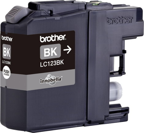 Brother LC-123BK #####Tinte Eredeti helyettesíti Brother LC-123BK Fekete 2. kép