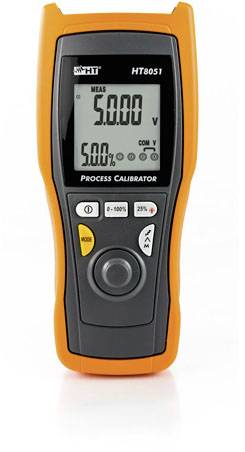HT Instruments HT8051 Kalibrátor Feszültség, Áram Lítiumion akku (beépített)
