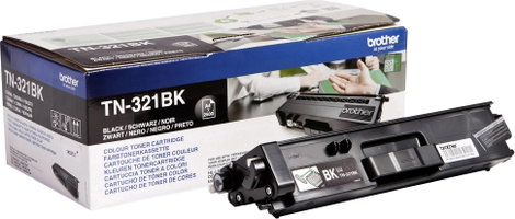 Brother Toner TN-321BK Eredeti Fekete 2500 oldal TN321BK