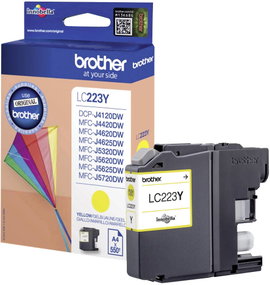 Brother LC-223Y #####Tinte Eredeti helyettesíti Brother LC-223Y Sárga