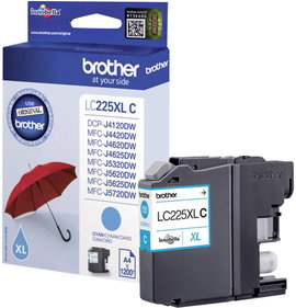Brother LC-225XLC #####Tinte Eredeti Cián
