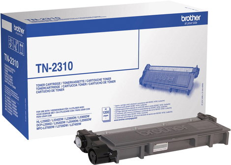 Brother Toner TN-2310 Eredeti Fekete 1200 oldal TN2310