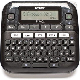 Brother P-touch D210 Feliratozó készülék Alkalmas feliratozó szalag: TZe 3.5 mm, 6 mm, 9 mm, 12 mm